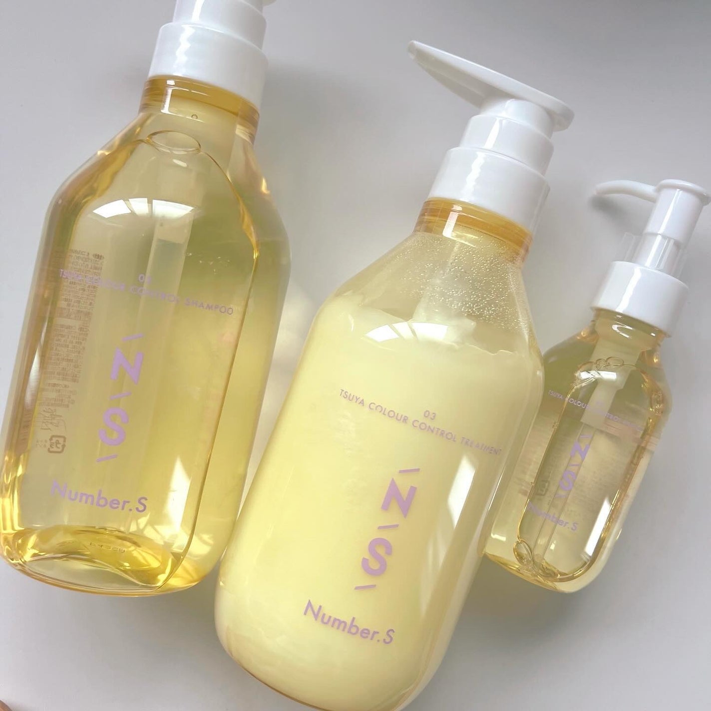 ツヤカラーコントロール シャンプー/ ヘアトリートメント/Number.S /市販シャンプーを使ったクチコミ(1枚目)