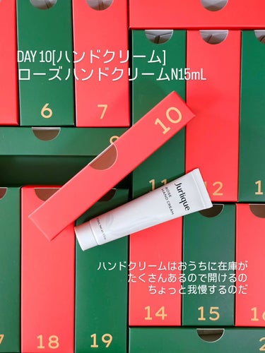 ジュリーク ローズ ハンドクリームのクチコミ「＼2023Jurliqueアドベントカレンダー／
DAY 10[ハンドクリーム]
ローズ ハン.....」（1枚目）