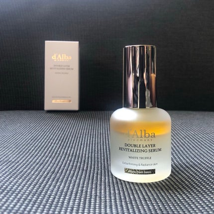 ホワイトトリュフダブルレイヤーリバイタライジングセラム/ダルバ/美容液を使ったクチコミ(1枚目)