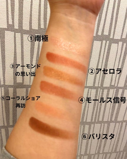 ナイストゥミーチュートランク/MAJOLICA MAJORCA/アイシャドウパレットを使ったクチコミ(3枚目)