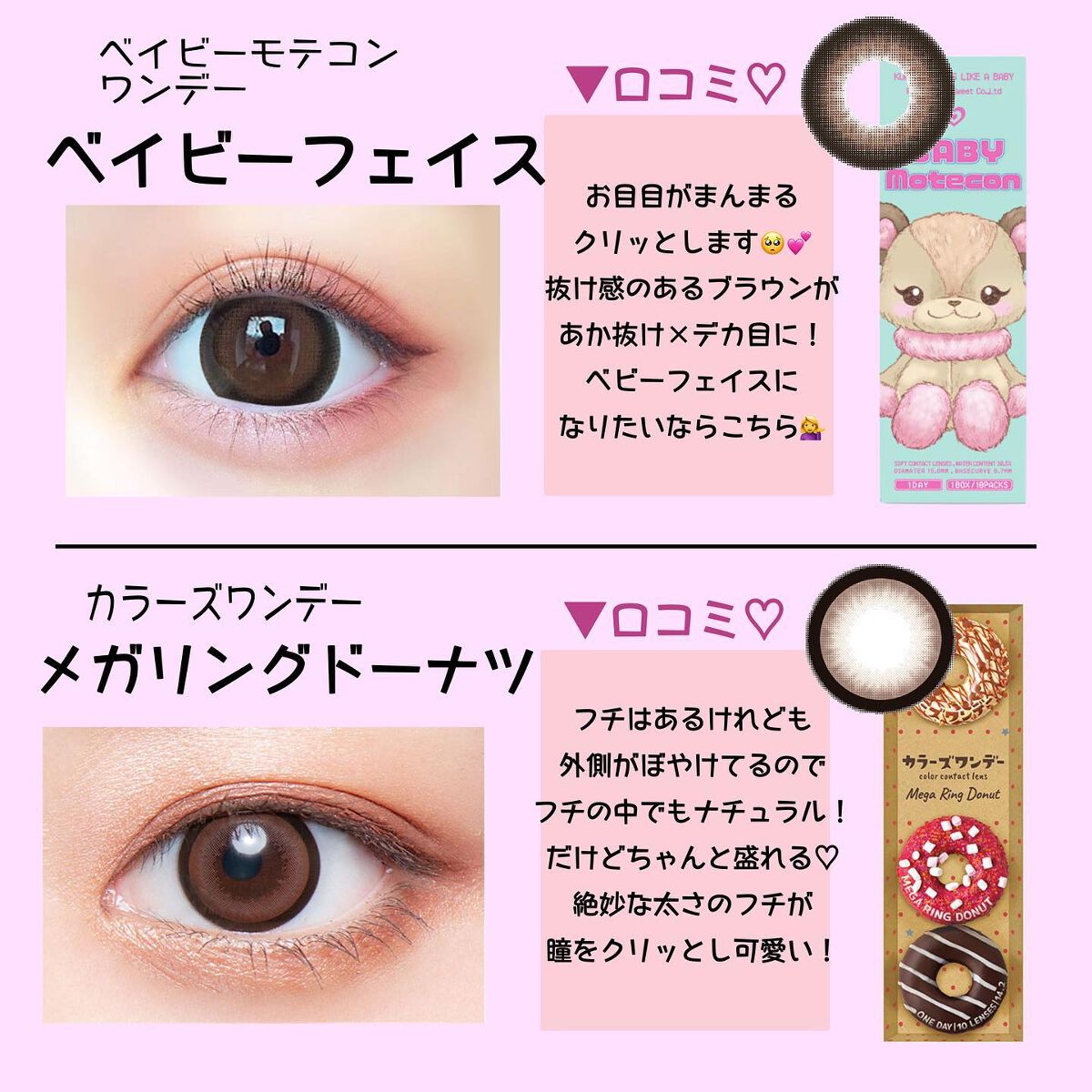 secretcandymagic 1day(シークレットキャンディーマジック)/secret candymagic/ワンデー(1DAY)カラコンを使ったクチコミ(4枚目)