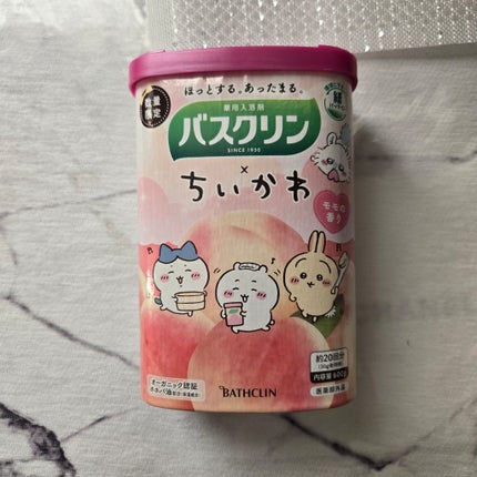 バスクリン モモの香り/バスクリン/無機塩系入浴剤を使ったクチコミ(1枚目)