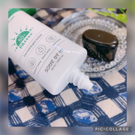 TRUECICA アクアカーミング日焼け止め/SOME BY MI/日焼け止めクリームを使ったクチコミ(2枚目)