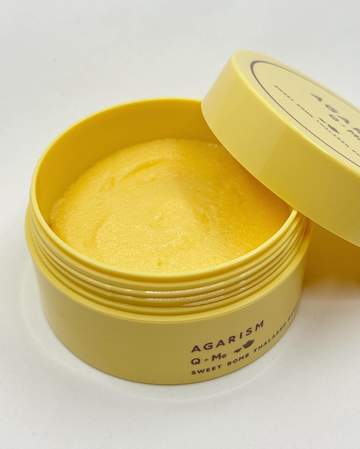 Q+Me スウィートボムタラソスクラブレモンティーの香り/AGARISM/バストケア・ヒップケアを使ったクチコミ（2枚目）