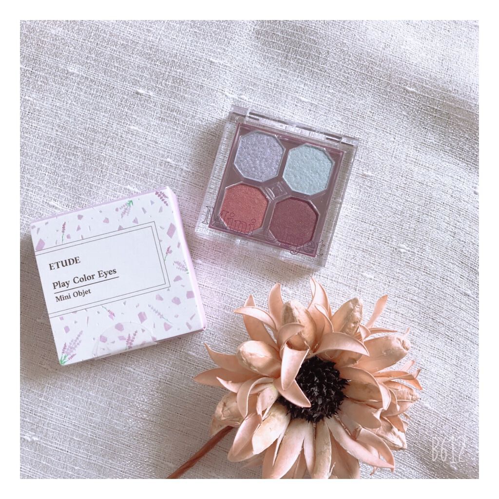 プレイカラーアイズ ミニオブジェ/ETUDE/アイシャドウパレットを使ったクチコミ(4枚目)
