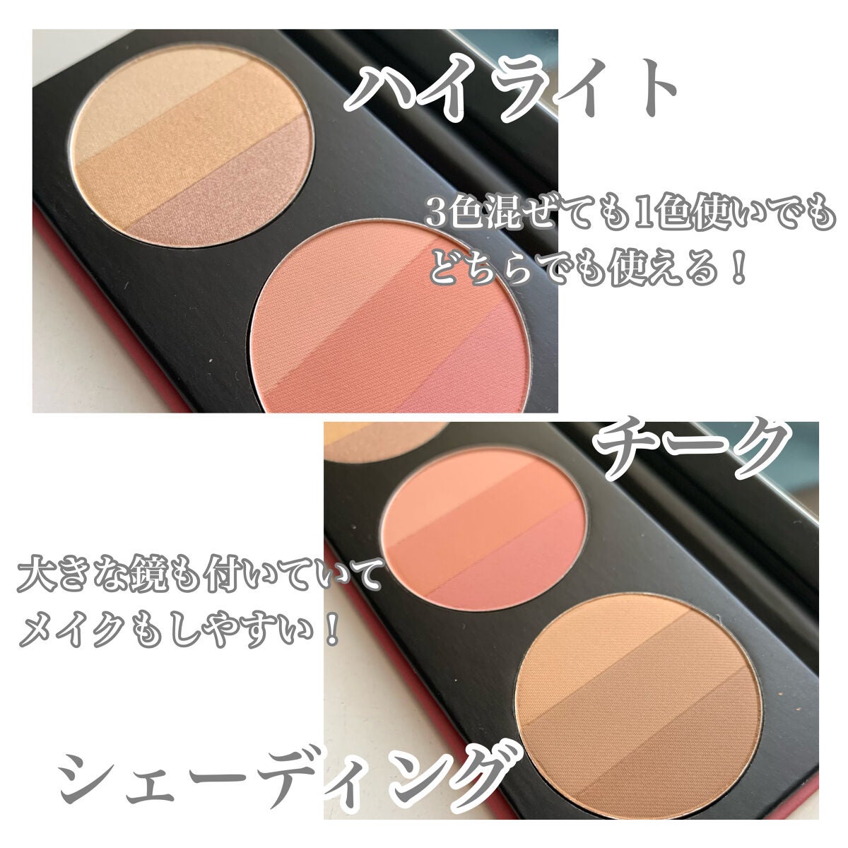 バイロダン アートパレットⅡ/too cool for school/メイクアップキットを使ったクチコミ(2枚目)