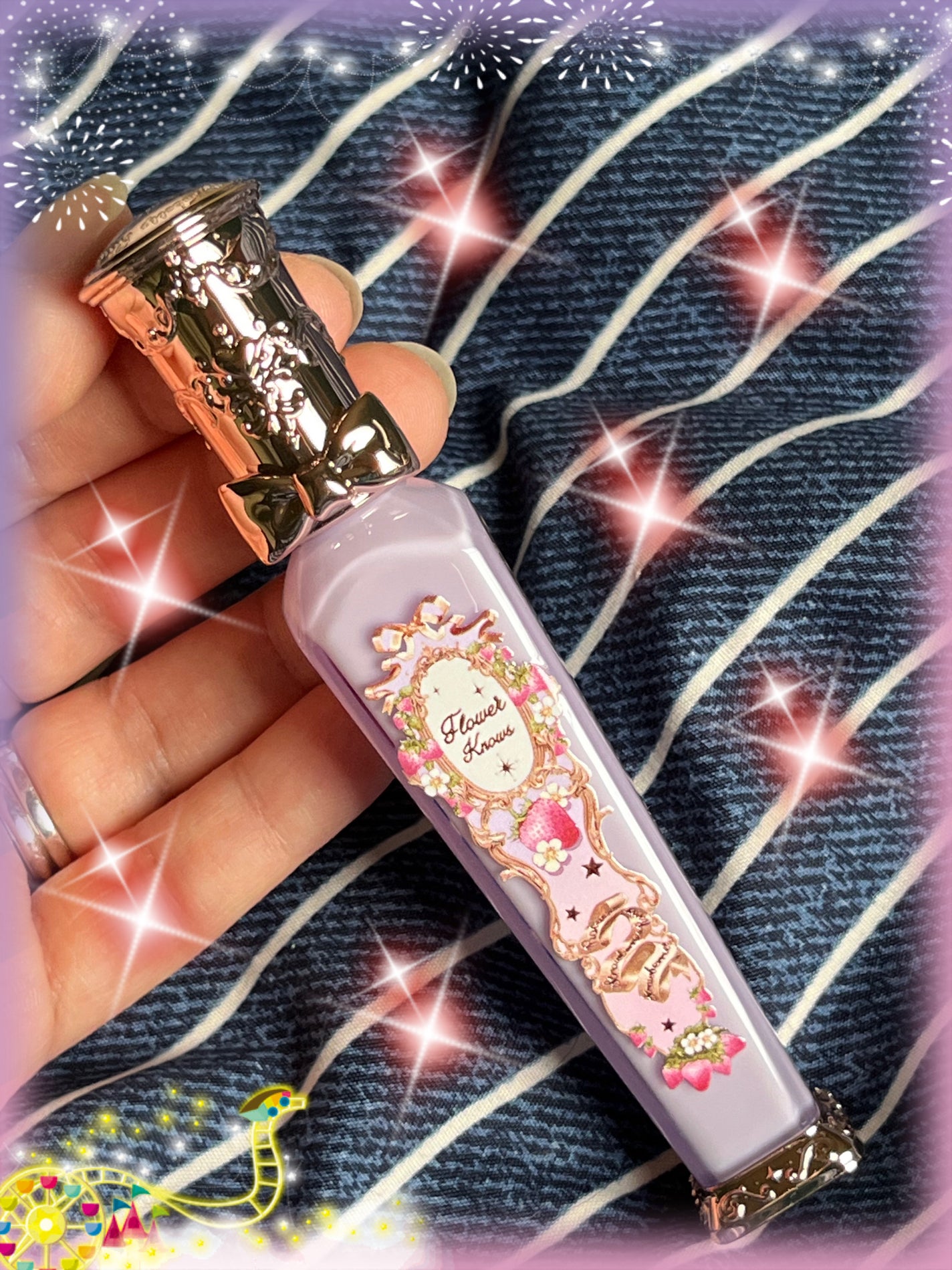 ストロベリーロココシリーズ グロウリップグロス/FlowerKnows/リップグロスを使ったクチコミ(6枚目)