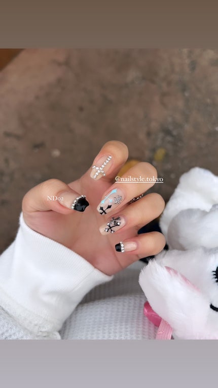 #クリアネイル,#トレンドネイル,#ニュアンスネイル,#シンプルネイル,#ネイルのネイルデザイン