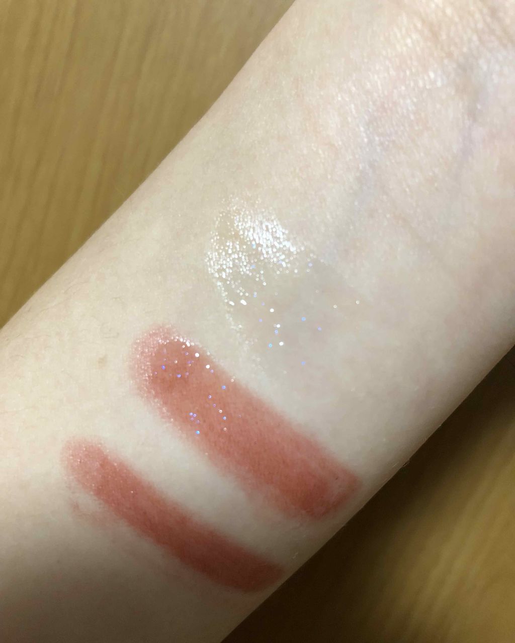 リップケアオイル/excel/リップグロスを使ったクチコミ（2枚目）