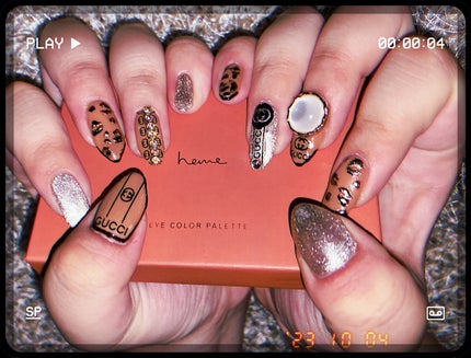 ジェルネイル(ライト対応)/セリア/ジェルネイルを使ったクチコミ(2枚目)