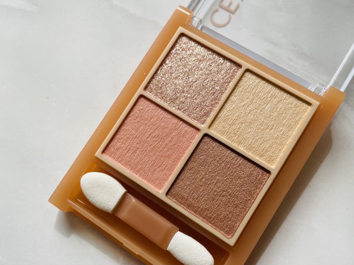 ベージュトーンアイシャドウ/CEZANNE/アイシャドウパレットを使ったクチコミ（1枚目）