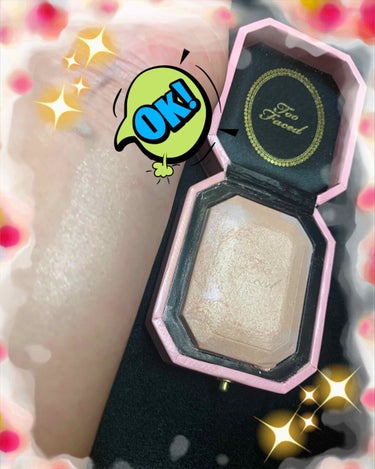 ダイヤモンドライト マルチユース ハイライター/Too Faced/ハイライトを使ったクチコミ（2枚目）