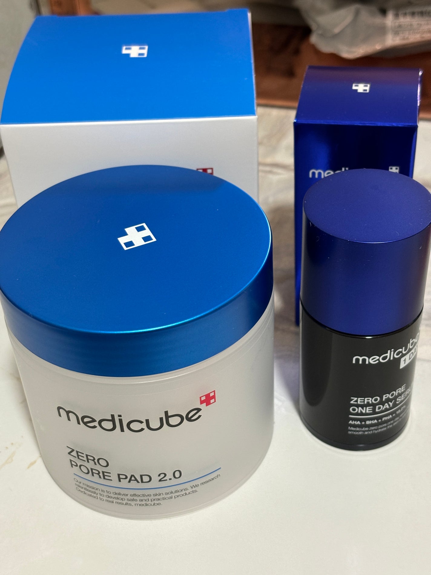 みる on LIPS 「メディキューブの毛穴ケアセットで開き毛穴対策👀⭐︎ゼロ毛穴パッ..」(1枚目)