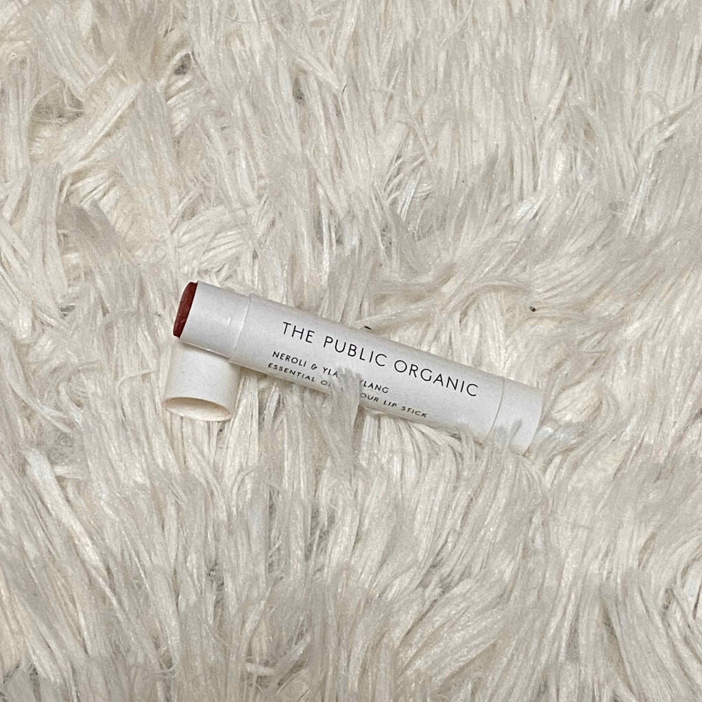 オーガニック認証 精油カラーリップスティック/THE PUBLIC ORGANIC/口紅を使ったクチコミ(1枚目)