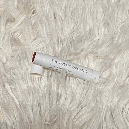 オーガニック認証 精油カラーリップスティック/THE PUBLIC ORGANIC/口紅を使ったクチコミ(1枚目)