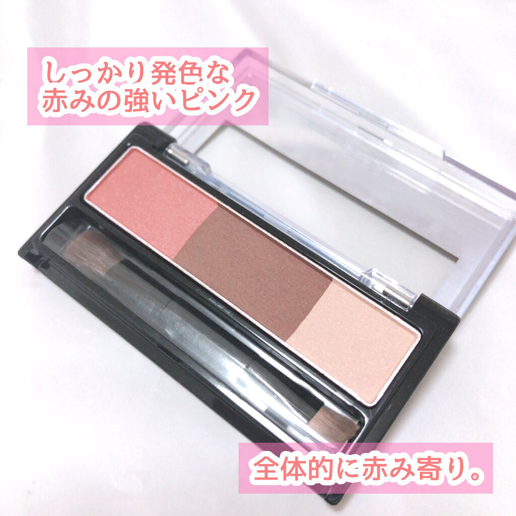 パウダーアイブロウＸ 01 PINK BROWN/KiSS/パウダーアイブロウを使ったクチコミ（2枚目）