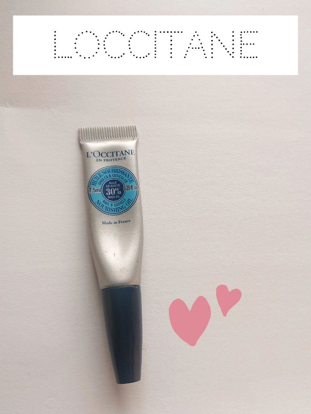 シア ネイルオイル/L'OCCITANE/ネイルオイル・トリートメントを使ったクチコミ(1枚目)