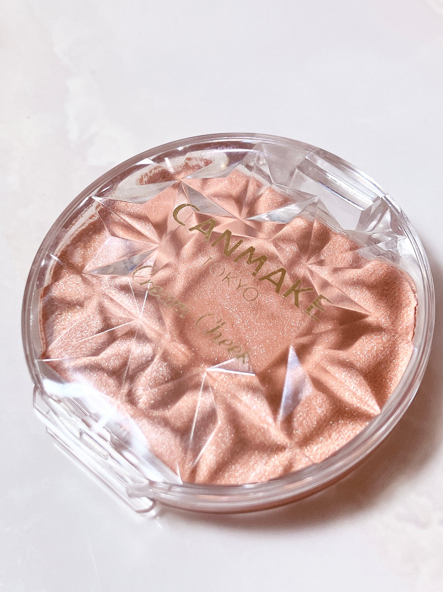 クリームチーク(パールタイプ)/キャンメイク/ジェル・クリームチークを使ったクチコミ(1枚目)