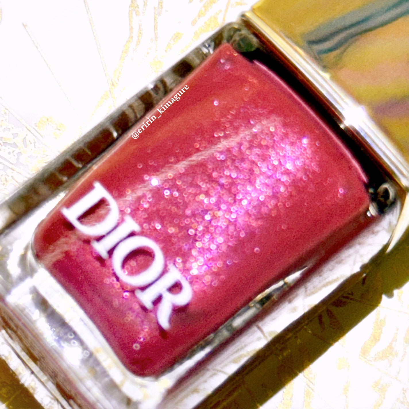 試してみた】Dior ディオール ヴェルニ(クリスマス 試してみた】Dior ディオール ヴェルニ(クリスマス
