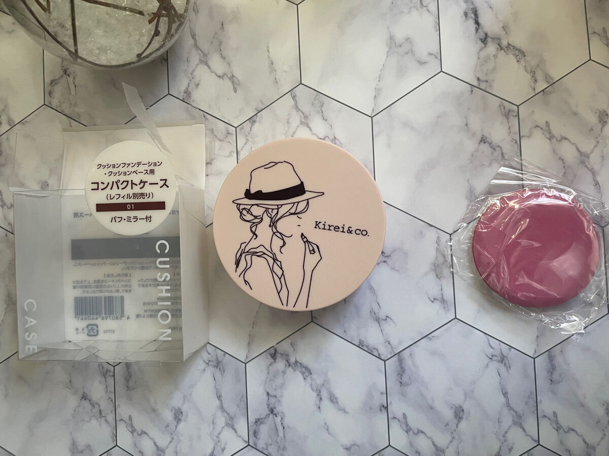 マット クッションファンデーション 02ナチュラル/Kirei&co./クッションファンデーションを使ったクチコミ（2枚目）