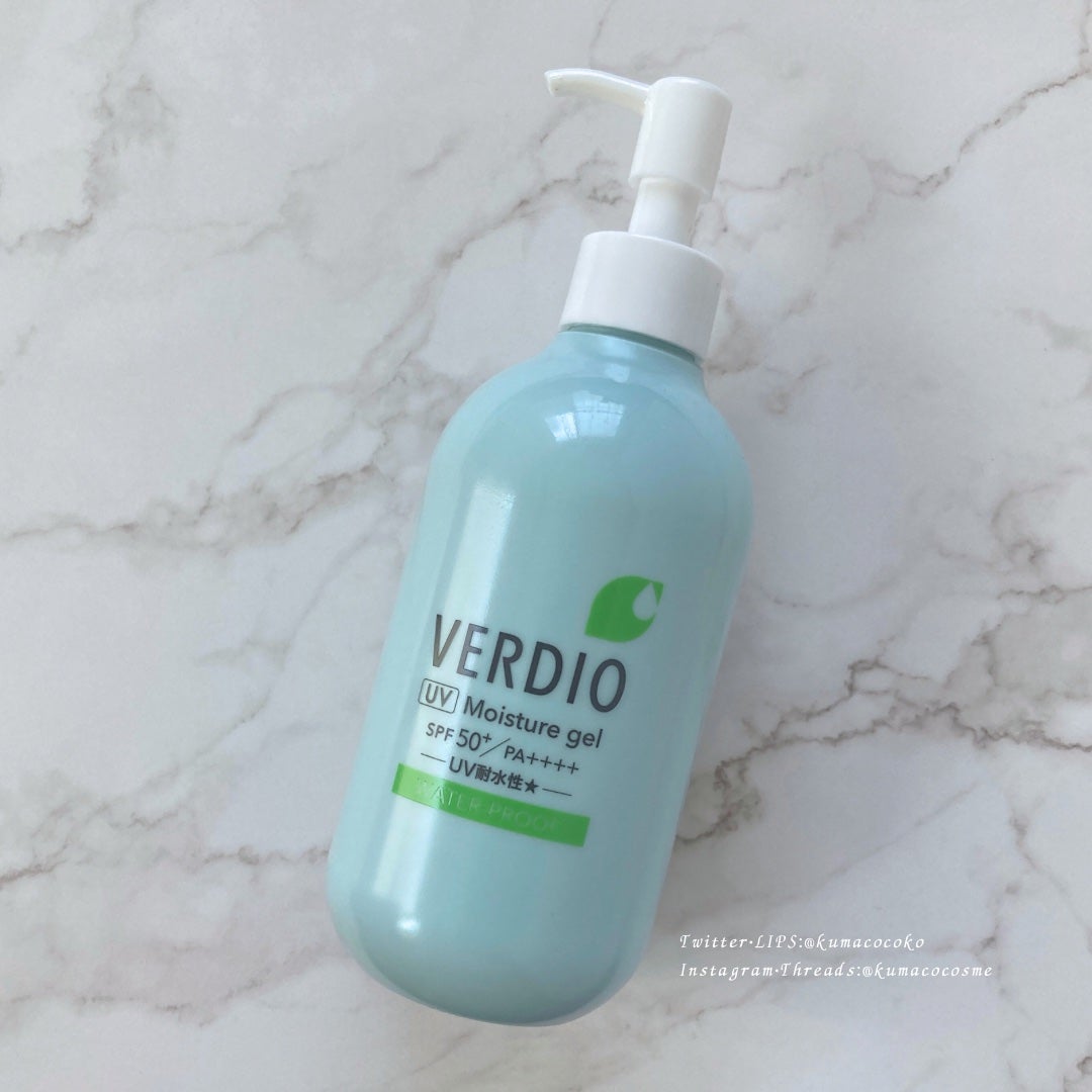 ベルディオ UVモイスチャージェル/メンターム/日焼け止めジェルを使ったクチコミ(1枚目)