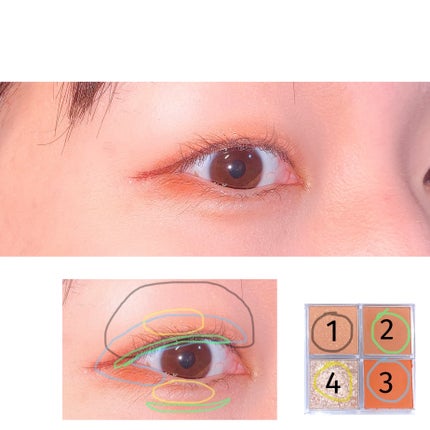 グリッターレイヤリングアイシャドウパレット/TWINKLE POP/アイシャドウパレットを使ったクチコミ(7枚目)