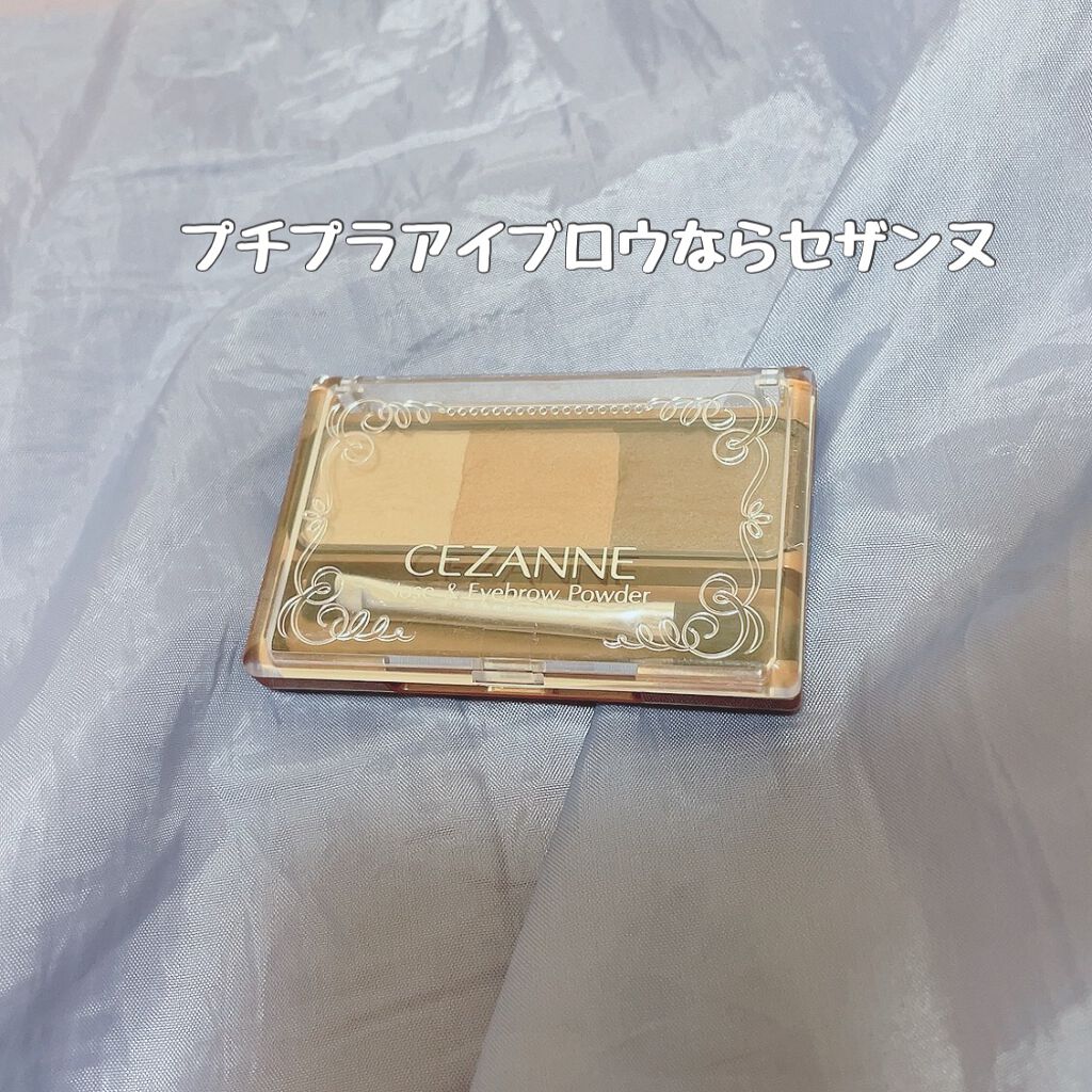 ノーズ＆アイブロウパウダー/CEZANNE/パウダーアイブロウを使ったクチコミ（1枚目）