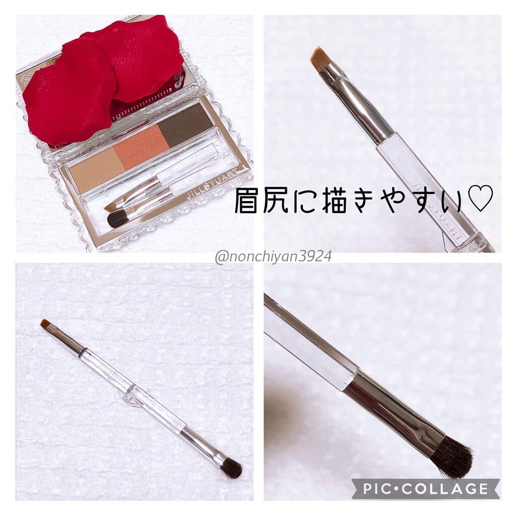 ジルスチュアート ニュアンスブロウパレット 03 orange shade/JILL STUART/パウダーアイブロウを使ったクチコミ（3枚目）