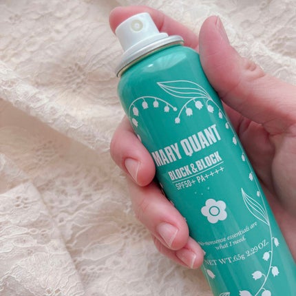 ブロック&ブロック サン プロテクト スプレー 65g(ミュゲガーデンの香り2023)/MARY QUANT/日焼け止め・UVケアの画像