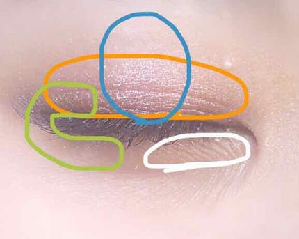 レインボーグラデアイズ/インテグレート/アイシャドウパレットを使ったクチコミ(2枚目)