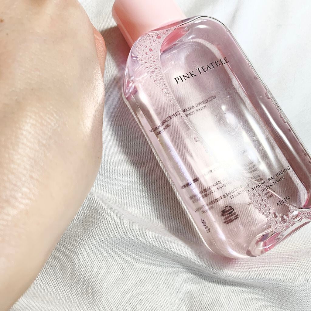 ピンクティーツリートナー/APLIN/化粧水を使ったクチコミ(3枚目)