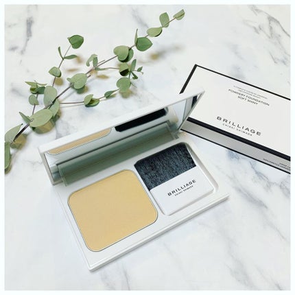 パウダリーファンデーション ソフトシャイニー/ブリリアージュ/パウダーファンデーションを使ったクチコミ(1枚目)