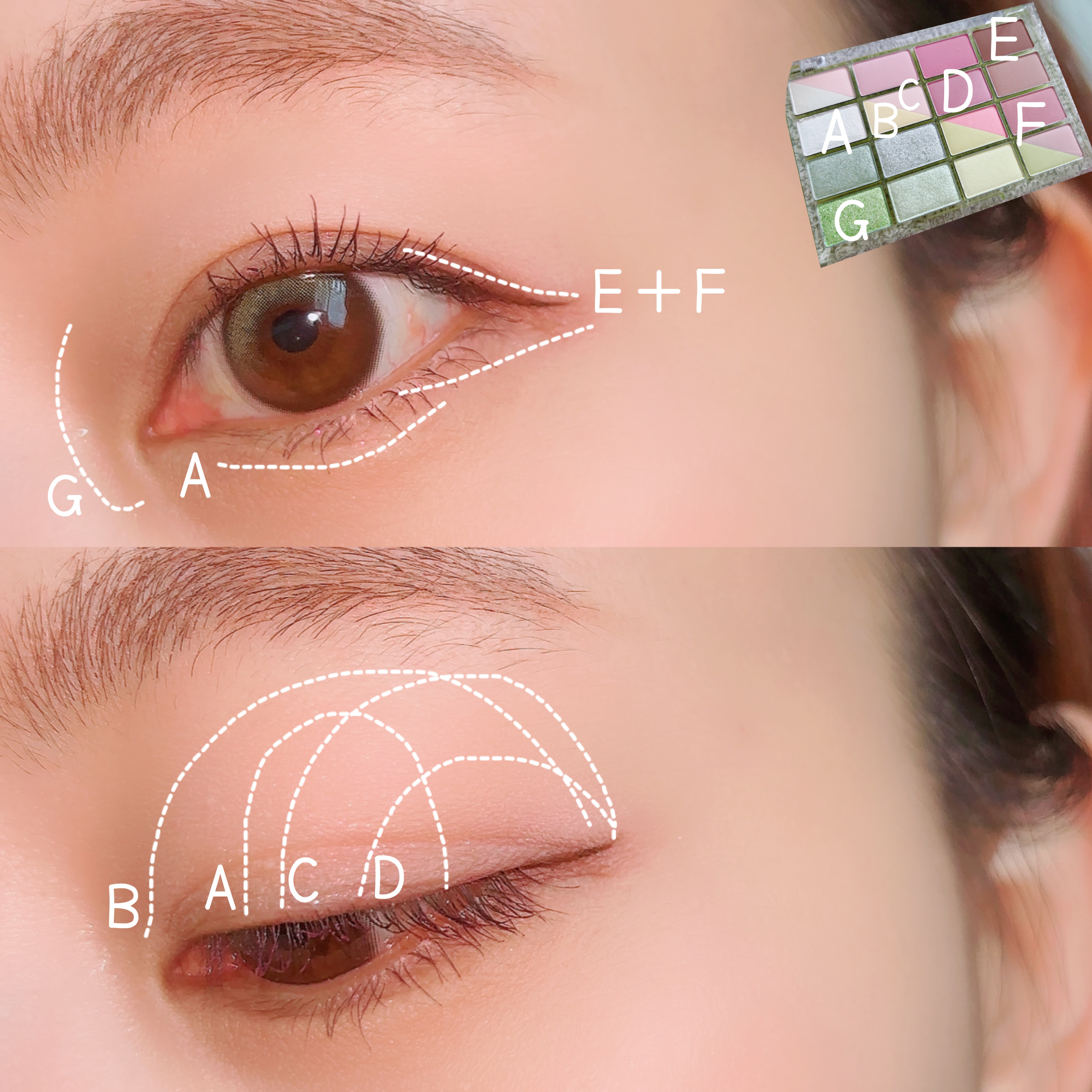 3DアイブロウカラーN/KATE/眉マスカラを使ったクチコミ（3枚目）