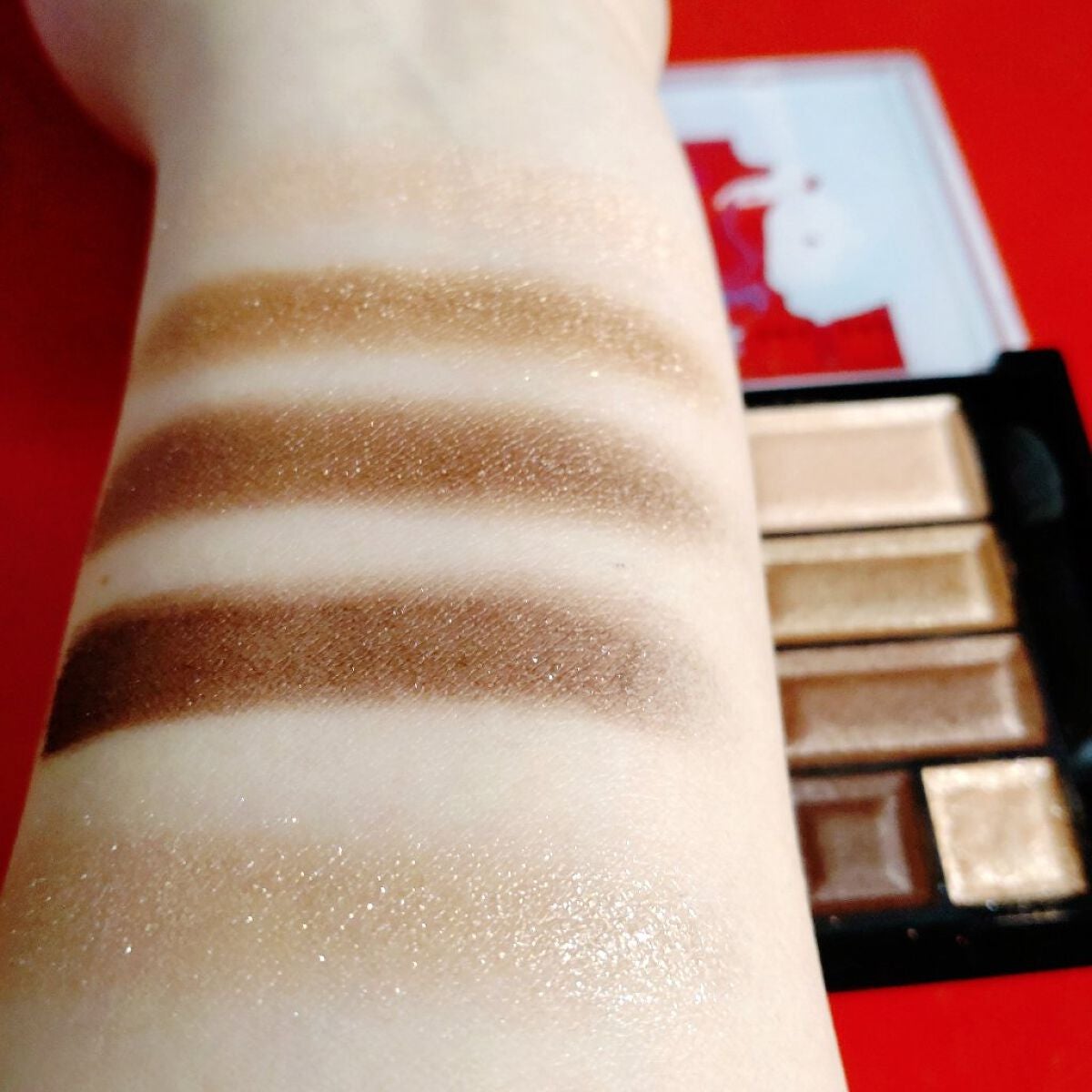 ショコラスウィート アイズ/リンメル ロンドン/アイシャドウパレットを使ったクチコミ(7枚目)