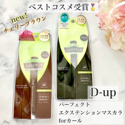 パーフェクトエクステンション マスカラ/D-UP/マスカラを使ったクチコミ(1枚目)