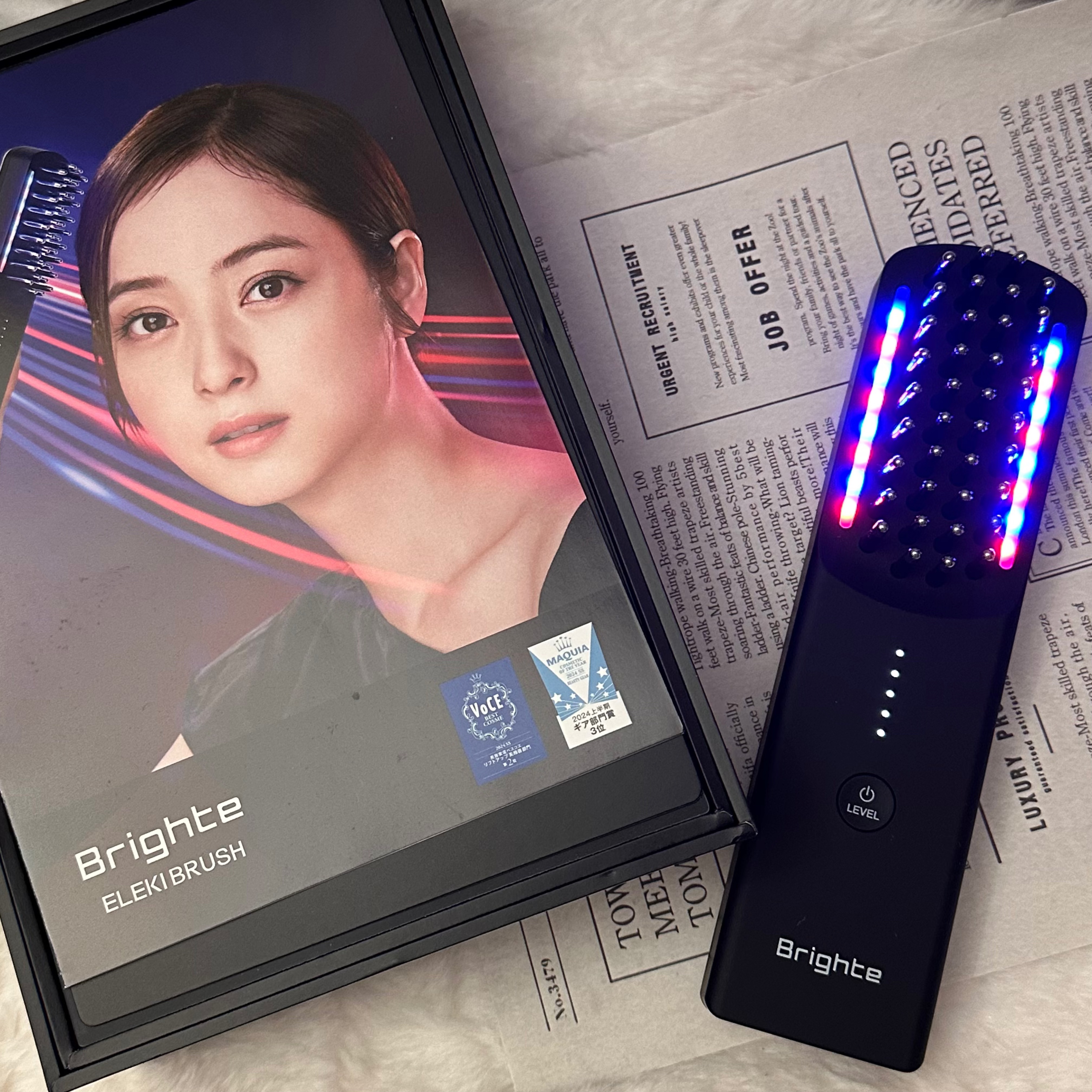 エレキブラシ/Brighte/美顔器・マッサージを使ったクチコミ（3枚目）