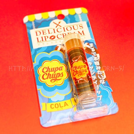 デリシャスリップクリーム Chupa Chups(チュッパチャプス)/デリシャスリップクリーム/リップクリームを使ったクチコミ(1枚目)