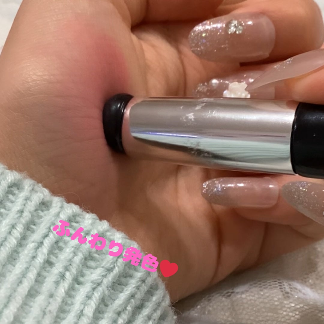 リップアンドチーク ブラーリープリンポット/fwee/口紅を使ったクチコミ(3枚目)