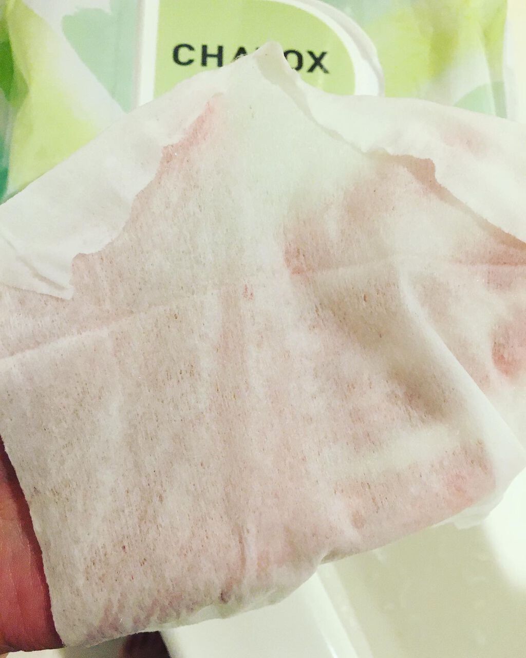 クレンジングティッシュ/チャトックス/クレンジングシートを使ったクチコミ(7枚目)