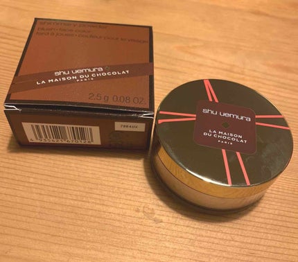 shu uemura シマリー パウダーのクチコミ「“shu uemura×La Maison Du Chocolat” 【シマリー パウダー】
.....」(1枚目)
