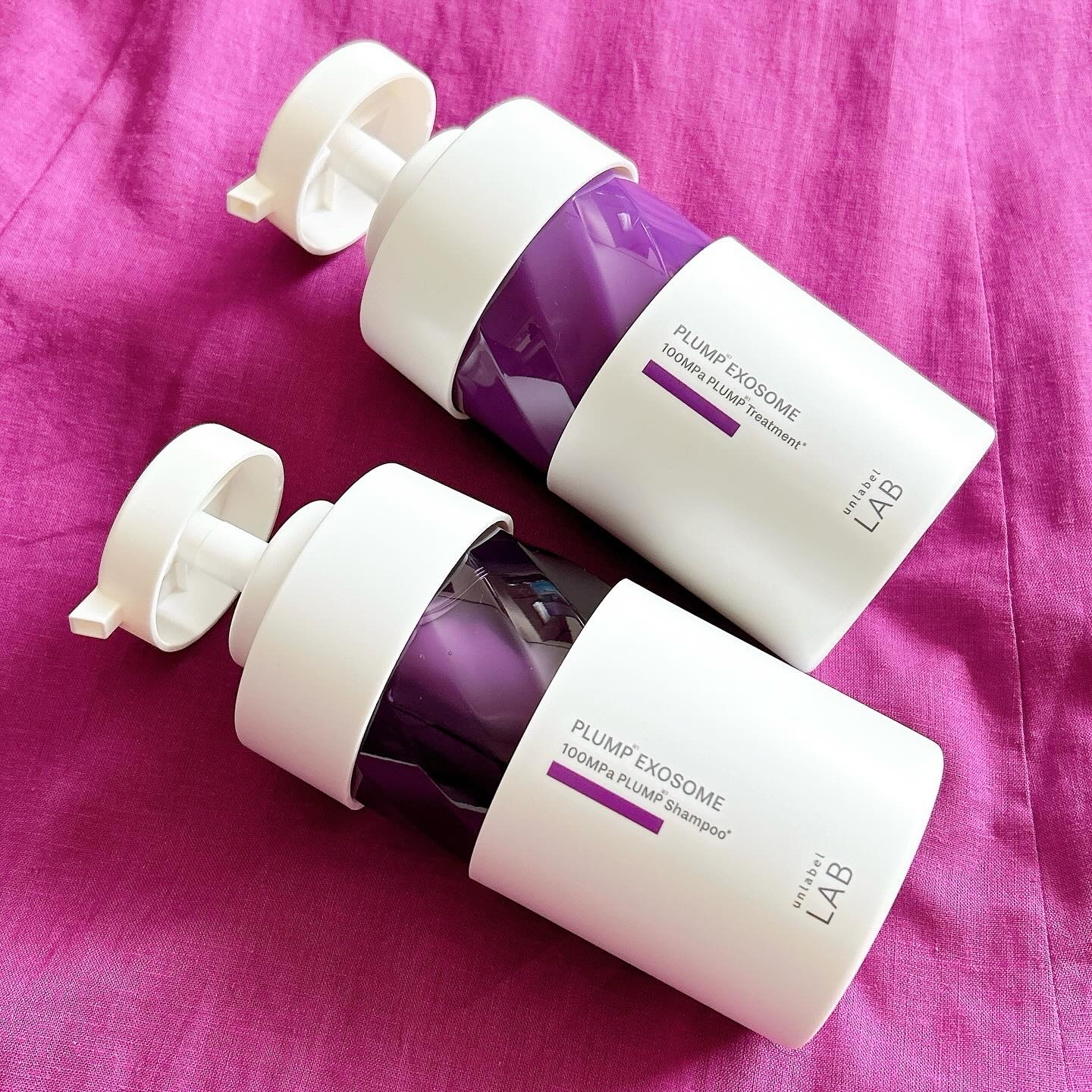 アンレーベル　ラボ　EX　バウンス　シャンプー/ヘアトリートメント/unlabel/市販シャンプーを使ったクチコミ（1枚目）