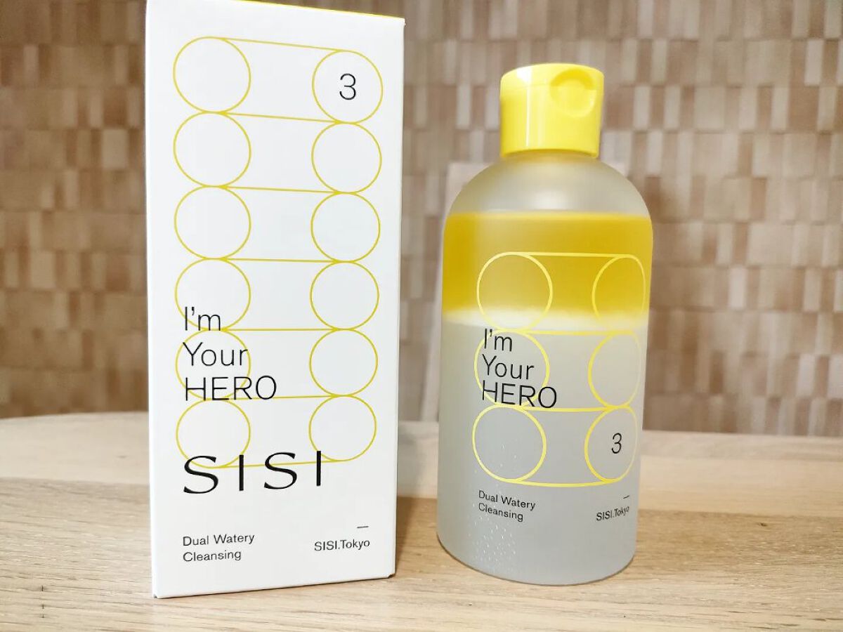 アイムユアヒーロー/SISI/クレンジングウォーターを使ったクチコミ（1枚目）