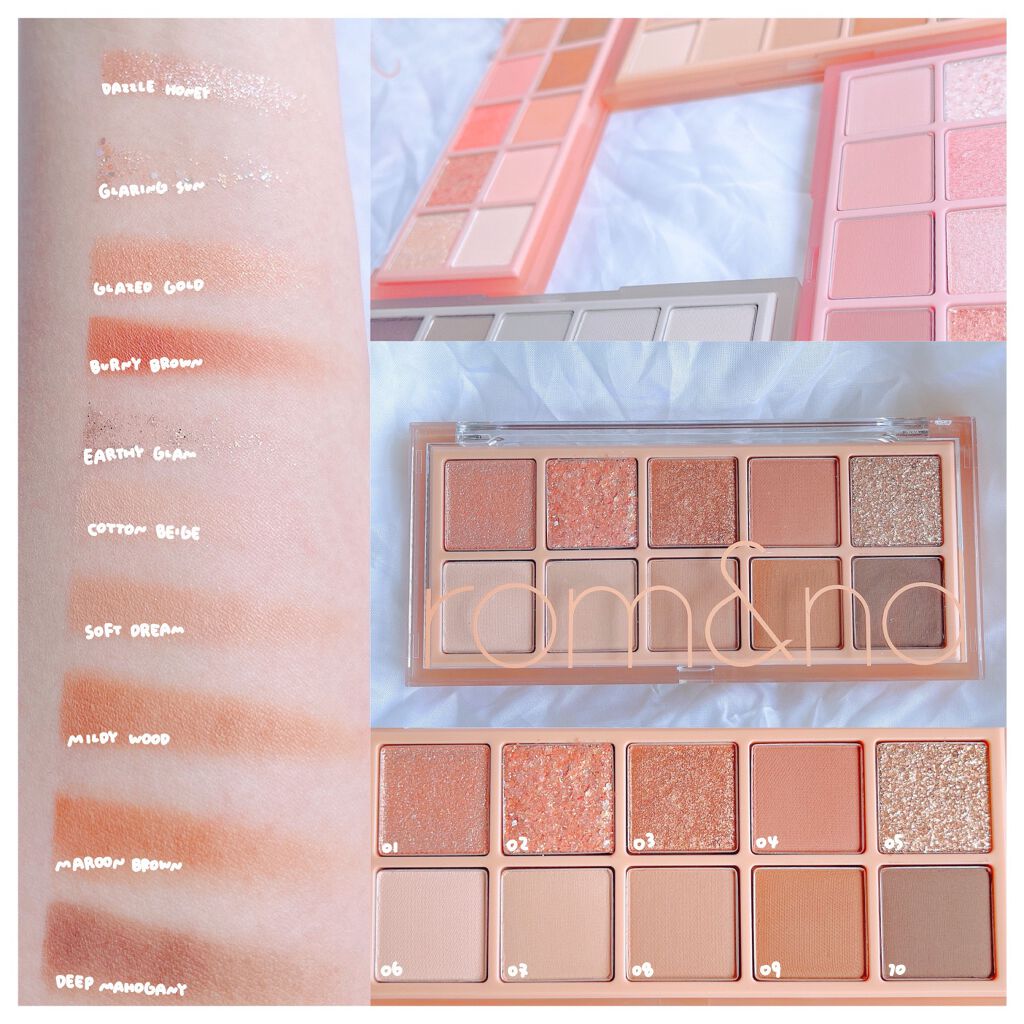 ベターザンパレット/rom&nd/アイシャドウパレットを使ったクチコミ(1枚目)