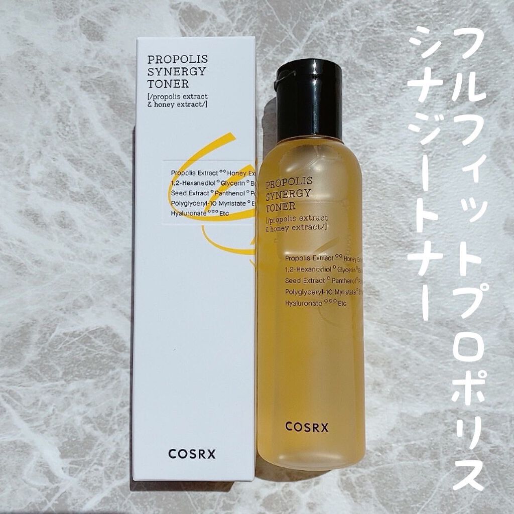 フルフィットプロポリスシナジートナー/COSRX/化粧水を使ったクチコミ(1枚目)
