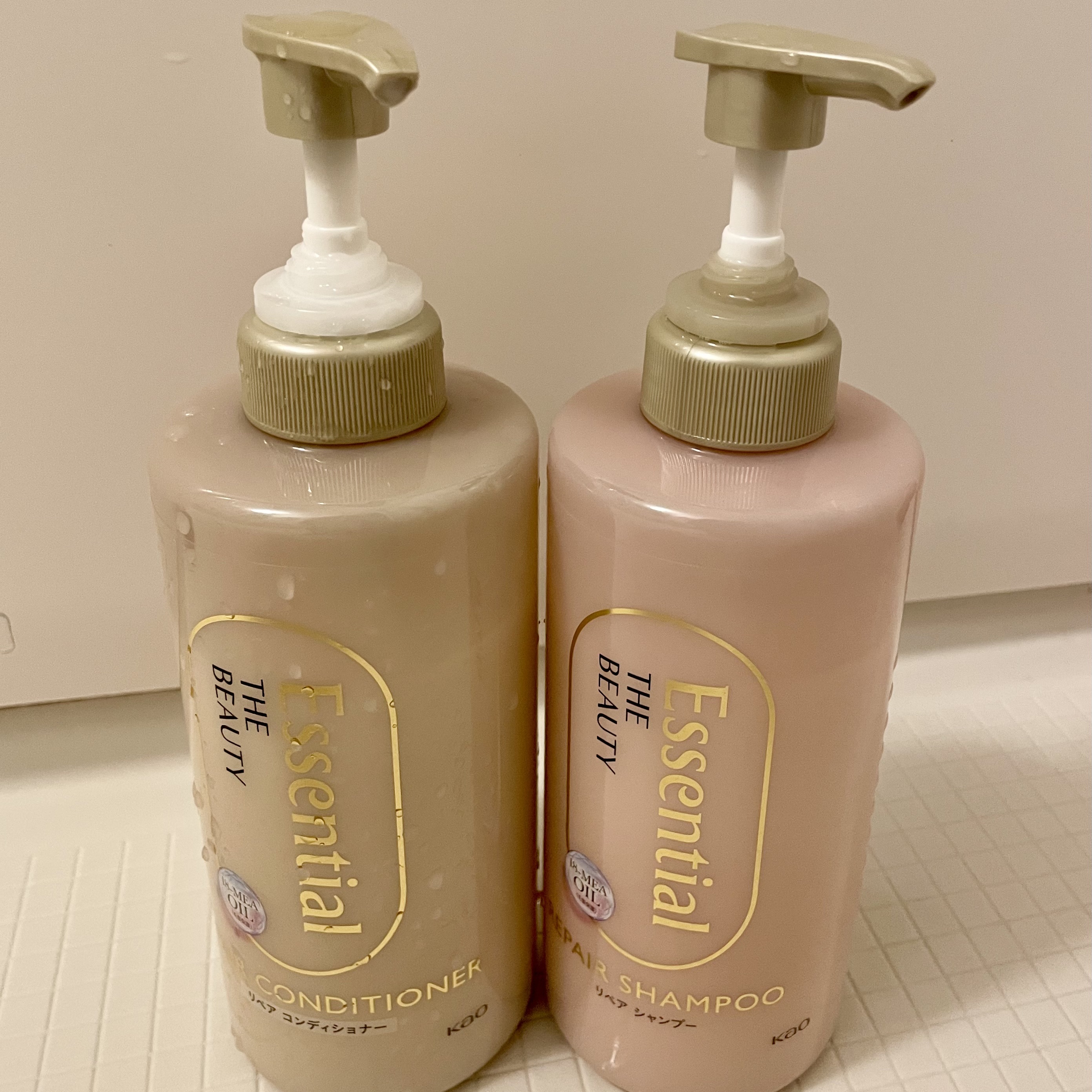 ザビューティ リペアシャンプー・コンディショナー/エッセンシャル/市販シャンプーを使ったクチコミ（1枚目）