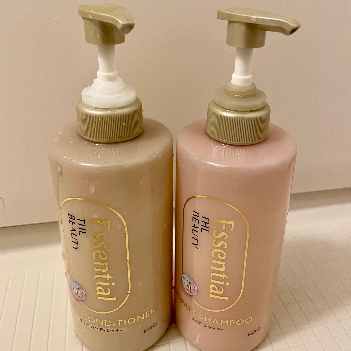 ザビューティ リペアシャンプー・コンディショナー/エッセンシャル/市販シャンプーを使ったクチコミ(1枚目)