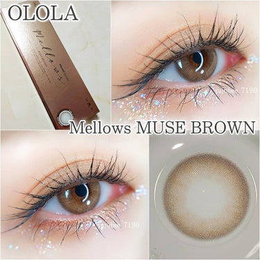 オロラ
メローズミューズブラウン

DIA:14.2 BC:8.7
GDIA:13.1  1DAY

ふんわりとしたカラーとフチで神秘的でエレガントな瞳に✨

ソフトなミルクブラウンがナチュラルで可愛い
