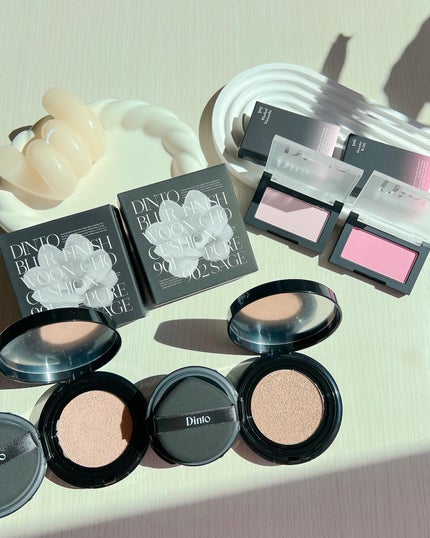 ブラーフィニシュブラッシャー/Dinto/パウダーチークを使ったクチコミ(9枚目)