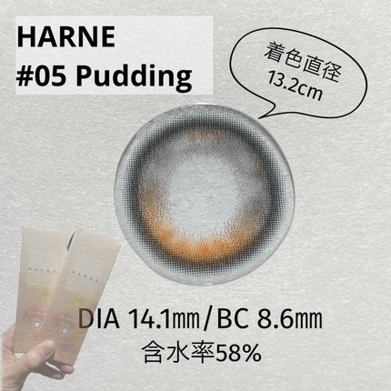 HARNE 1day/HARNE/ワンデー(1DAY)カラコンを使ったクチコミ(3枚目)