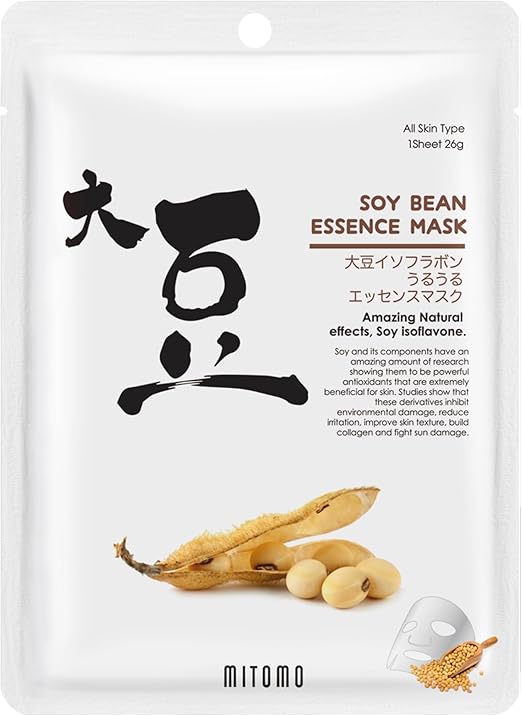 MITOMO 大豆イソフラボンうるうるエッセンスマスク